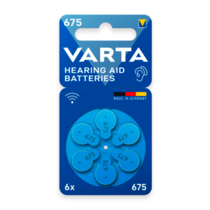 Pilas Auditivas Varta 675 x 6 Unidades